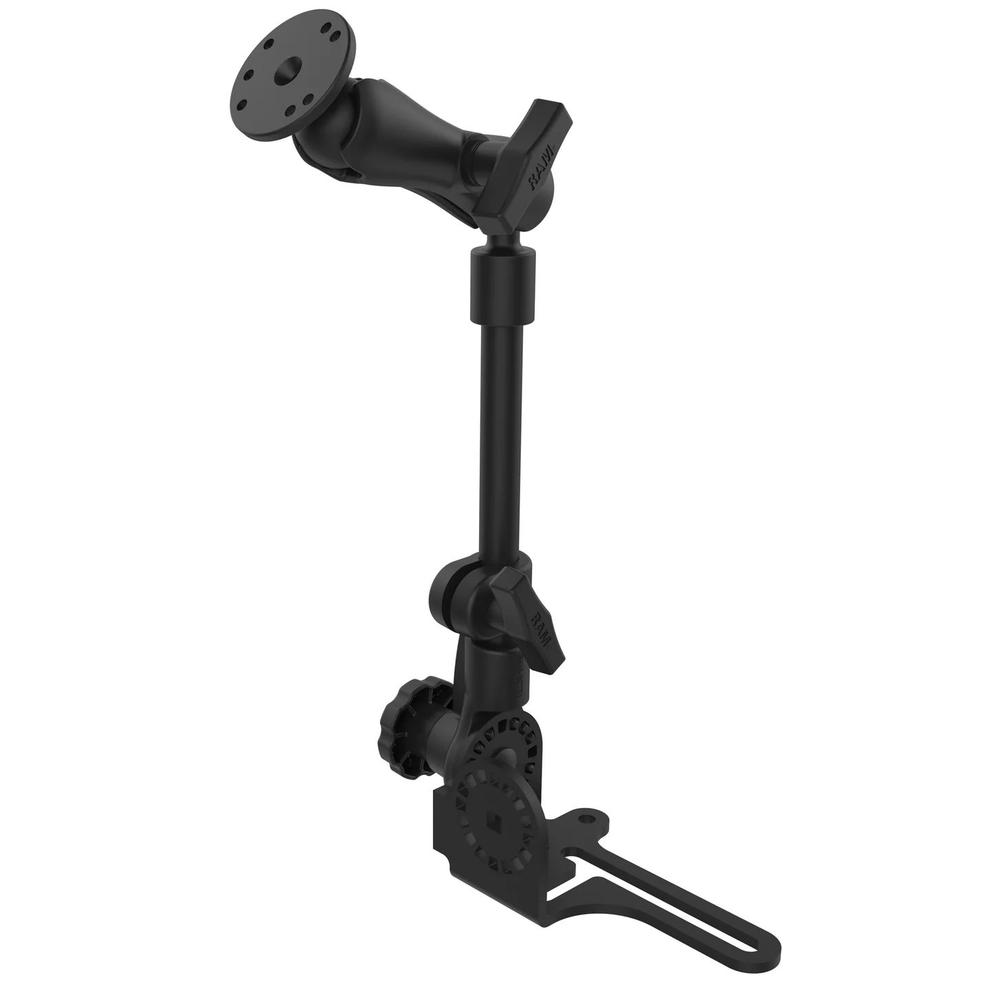 RAM-316-HD-202U 1 RAM® Pod HD™ 24" Vehicle Mount with Round Plate - Image 1