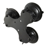 RAM® Twist-Lock™ Triple Suction Cup Base