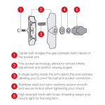 RAM® Double Ball Mount with Universal Hardware for Garmin GPSMAP + More - Image 2