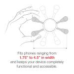 RAM® X-Grip® Large Phone Mount with Diamond Base - Image 6