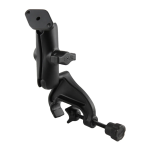 RAM® Double Ball Yoke Clamp Mount with Diamond Plate - Medium