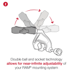 RAM® Yoke Clamp Mount for Apple iPad mini (A17 Pro) & mini 6 - Image 8