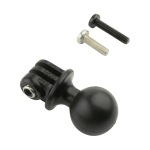 RAM® U-Bolt Double Ball Mount with Action Camera Adapter - Medium - Image 3