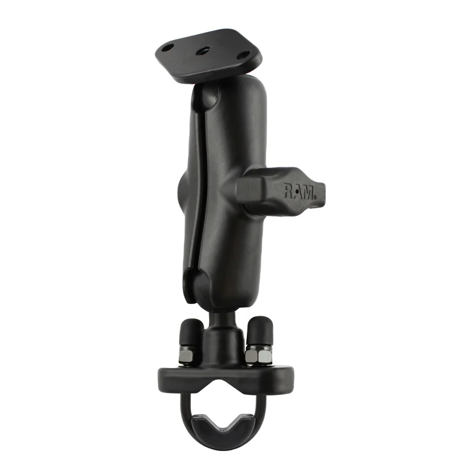 RAM-B-149ZU 1 RAMĀ® Handlebar U-Bolt Double Ball Mount - B Size Medium - Image 1