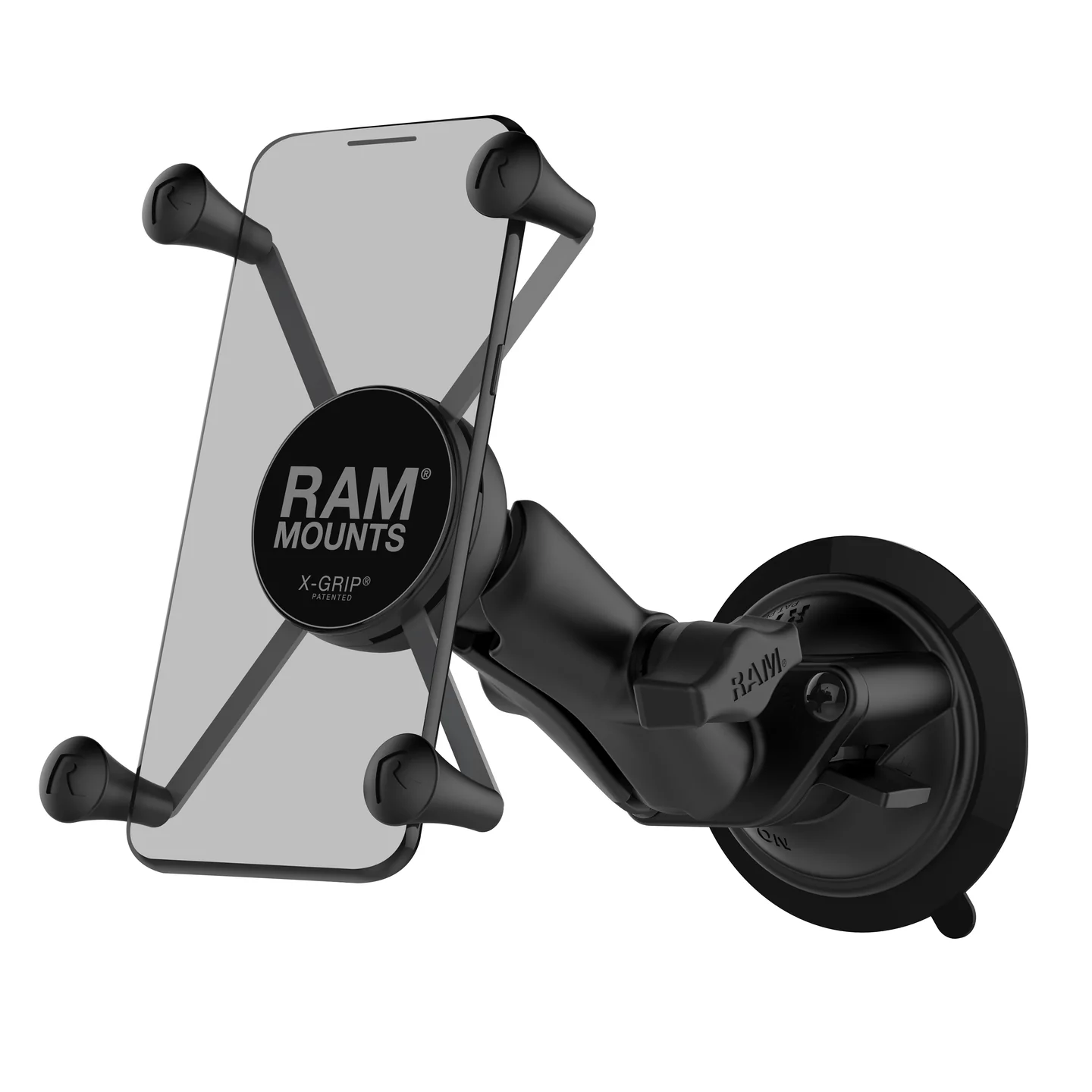 RAM-B-166-UN10U 1 RAM® X-Grip® Large Phone Mount with Twist-Lock™ Suction Cup - Medium - Image 1