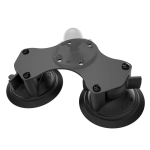 RAM® Twist-Lock™ Dual Suction Cup Base - Image 2