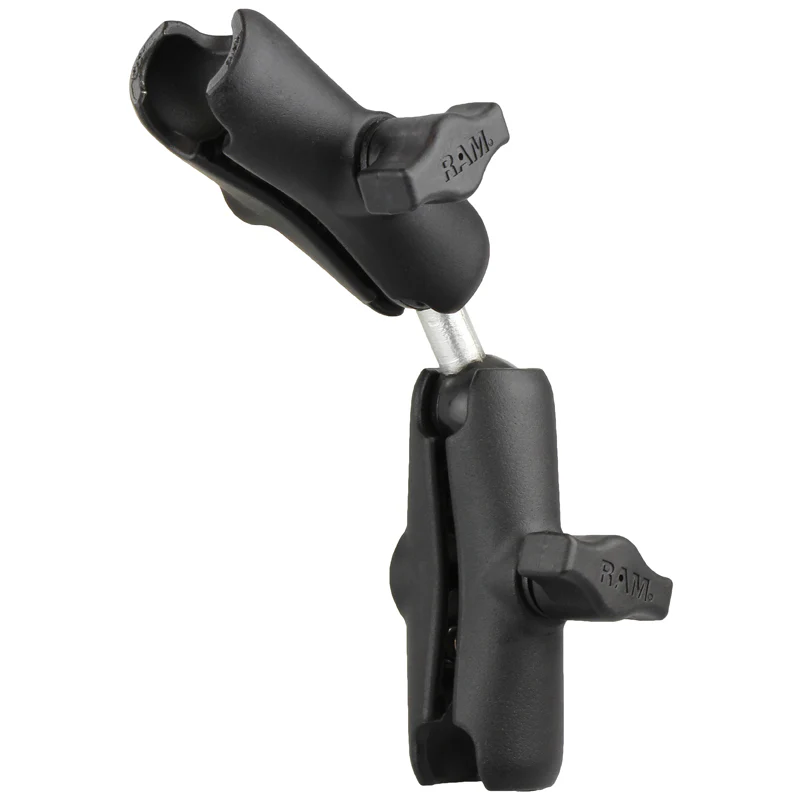 RAM-B-201-201U RAMĀ® Double Socket Arm with Dual Extension and Ball Adapter - B Size - Image 1