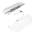 N4-33 Low Drag Balanced Loop VOR/LOC Antenna | 108–118MHz, Single BNC Connector, Blade Set