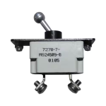 7270-7 Series Circuit Breaker | 15 Amp Rating, Toggle Actuator