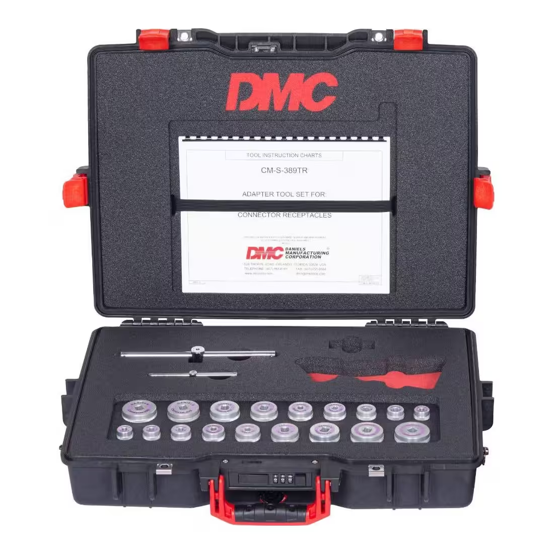 CM-S-389TR CM-S-389T MIL-DTL-38999 Series III Adapter Tool Set | Receptacles, Shell Sizes 9–25 - Image 1