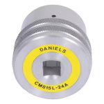 CM815L-24A Adapter Tool | MIL-C-81511 Series I and III Plugs, Size 24A