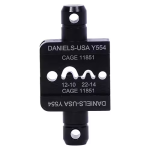 Y554 HX4 Die Set | 0.154 & 0.120 Circle, 0.090 & 0.045 Nest & Indent, 22–10 AWG