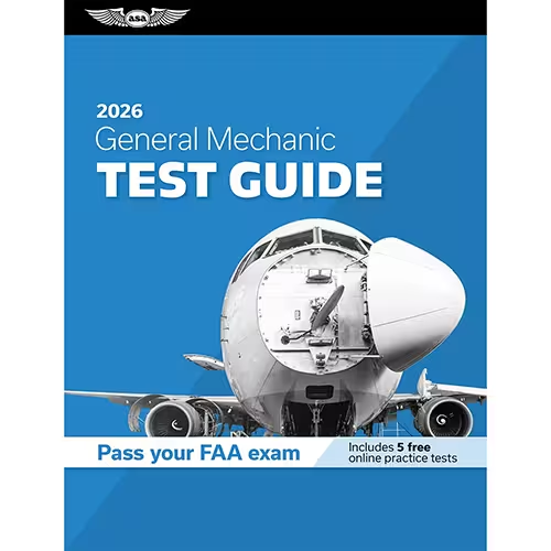 ASA 2026 General Mechanic Test Guide | Softcover