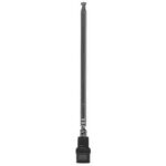 TELESCOPIC ANT W/SWIVEL BNC
