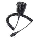 HM-159LA Large Speaker Microphone | Earphone Jack, Metal Alligator Clip