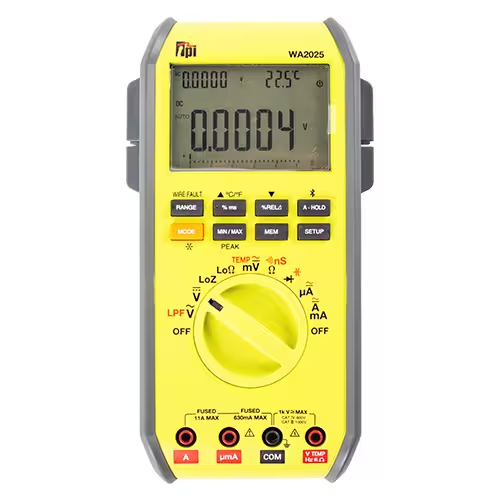WA2025 Advanced Digital Multimeter w/ Wire Fault Function & Bluetooth