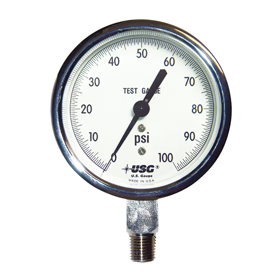 304-00101 Inspector Pressure Gauge | 0-100 PSI, 2311FA - Image 1