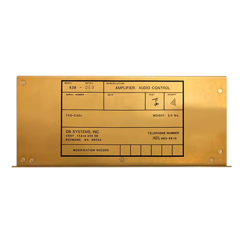 438-003 438-003 Audio Control Amplifier - Image 1