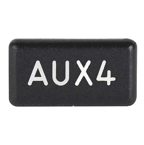 55-06-AUX4 Horizontal Legend Cap | AUX4 - Image 1