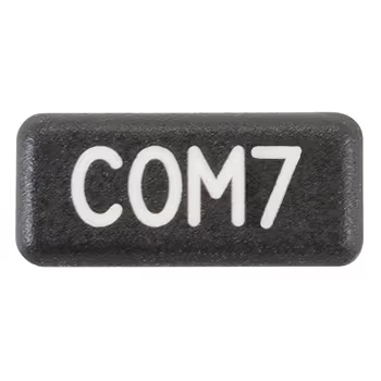 55-06-COM7 Horizontal Legend Cap | COM7 - Image 1