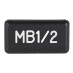 Horizontal Legend Cap | MB1/2