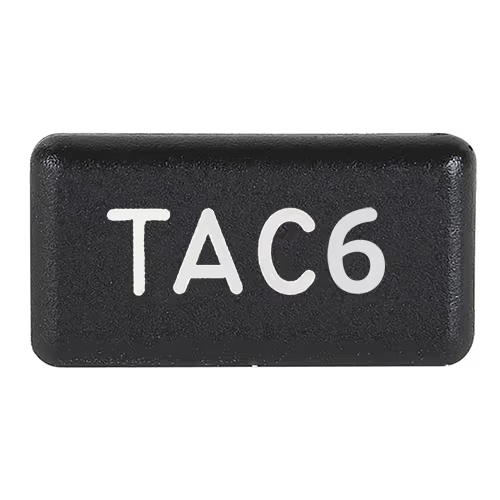 55-06-TAC6 Horizontal Legend Cap | TAC6 - Image 1