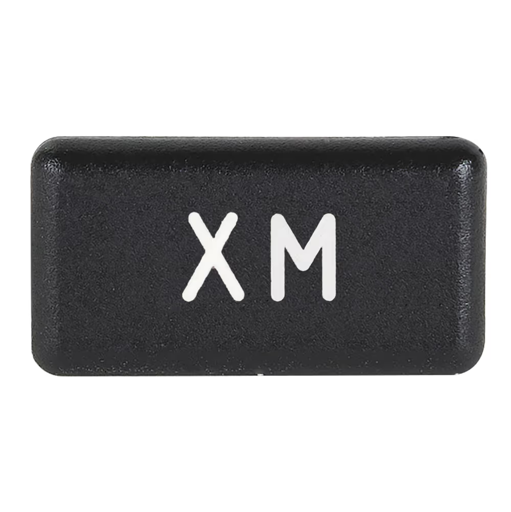 55-06-XM Horizontal Legend Cap | XM - Image 1