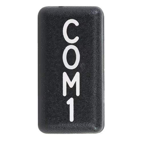 55-07-COM1 Vertical Legend Cap | COM1 - Image 1