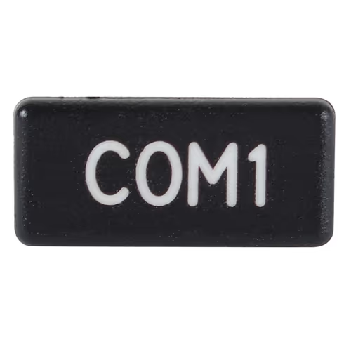 55-08-COM1 Horizontal Legend Cap | COM1 - Image 1