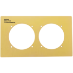 Dual Garmin G5 Recessed Mount Adapter Plate