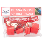 Air Inlet Plugs | Full Set, Wing Vents & Avionics Cooling Ports, For Cessna 150 & 152 - Image 2