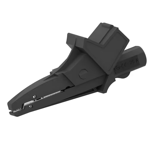 CT2392A-0 CT2392A Series Alligator Test Clip | Black - Image 1