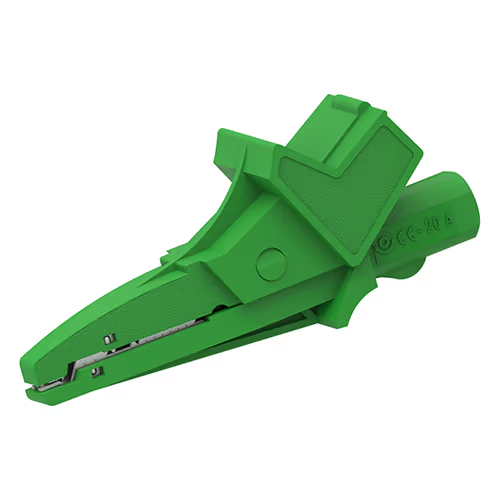 CT2392A-5 CT2392A Series Alligator Test Clip | Green - Image 1