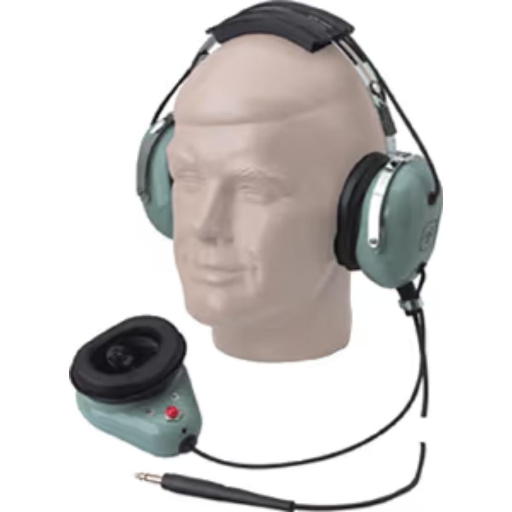 12515G-14 David Clark Ground Support Headset | Mic Shield/Hang, PTT, Straight Cord, SC-267 Plug - Image 1