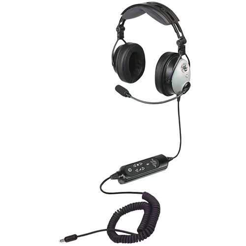 DC One-XH Aviation Headset | Bluetooth, Hybrid ENC, U-174 Plug, 5′ Coil Cord