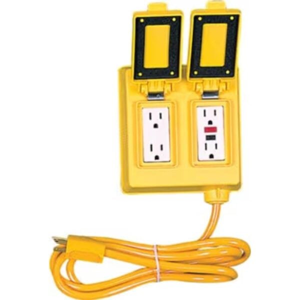 GFCI/4 Unit/15 AMP/6FT Cord