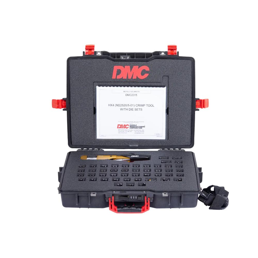 DMC2315 1 HX4 Tool Kit with 45 MIL-Spec Dies and 1 Non-MIL-Spec Die Kit - Image 1
