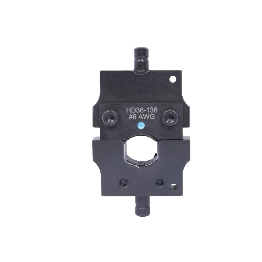 HD36-136 Die Set - Confined Crescent for 6 AWG Insulated Terminals - Tyco 1490598-1 - Image 1