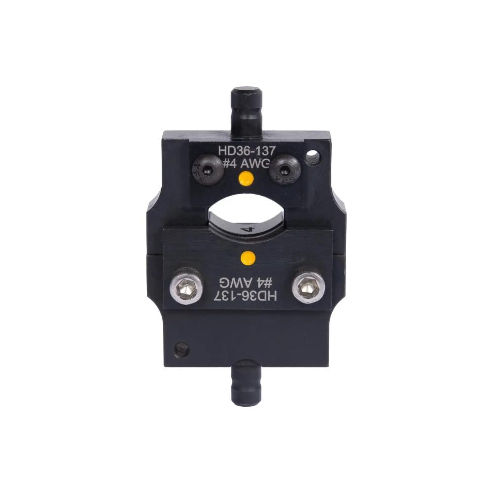 HD36-137 Die Set - Confined Crescent for 4 AWG Insulated Terminals -Tyco 1490599-1 - Image 1