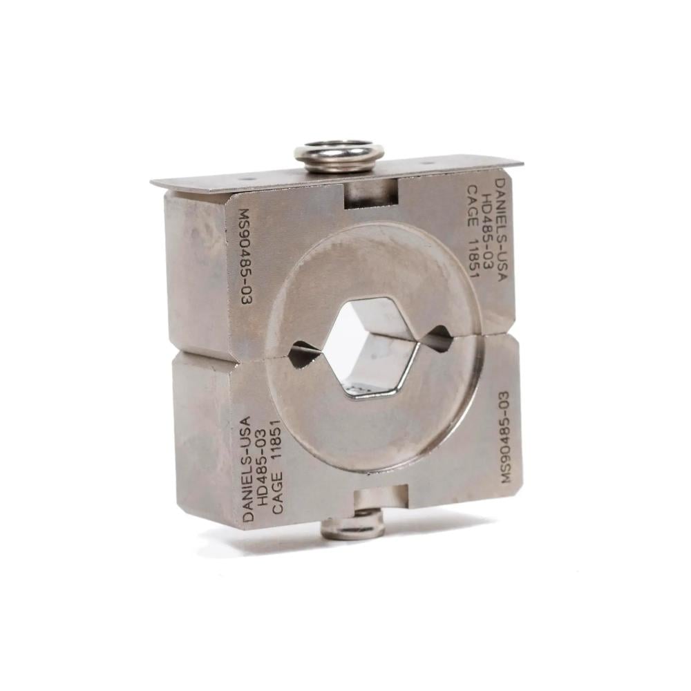 HD485-03 1 Die Set Assembly - Hex Cavity for 3/0 AWG Uninsulated Copper Terminals - Image 1