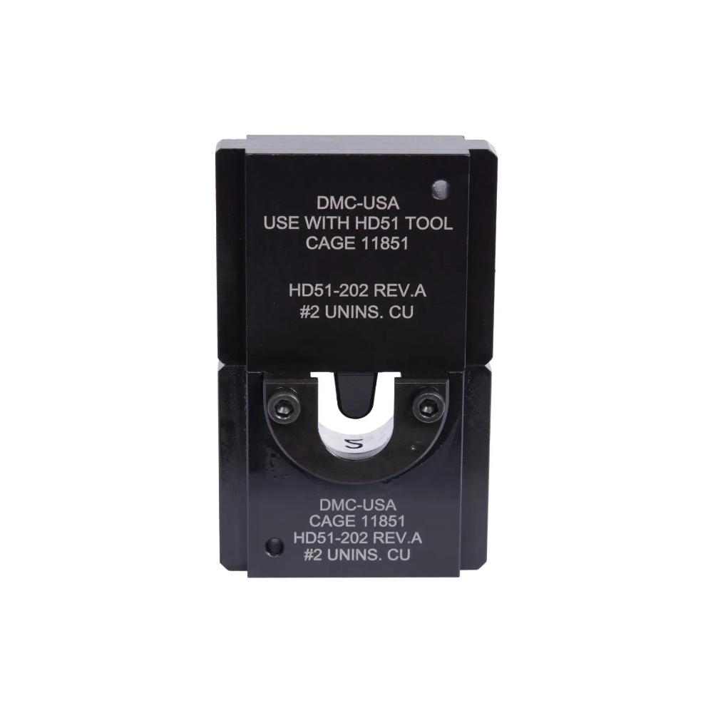 HD51-202 HD51 Die Set - .191 Single Indent for #2 Uninsulated Terminals - Image 1