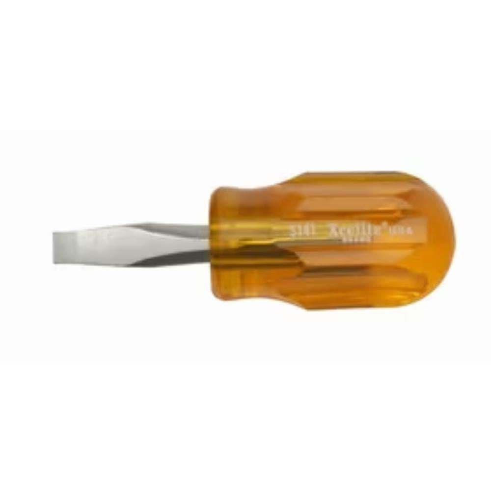 S141 S-141 Stubby Phillips Screwdriver | 1/4 x 1-1/4 inch Blade - Image 1