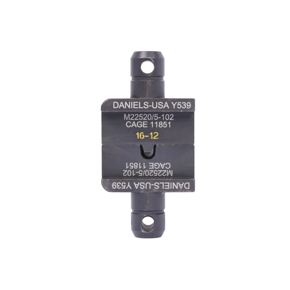 Y539 Y Die Set - Splice Crimp 16-12 AWG - Image 1